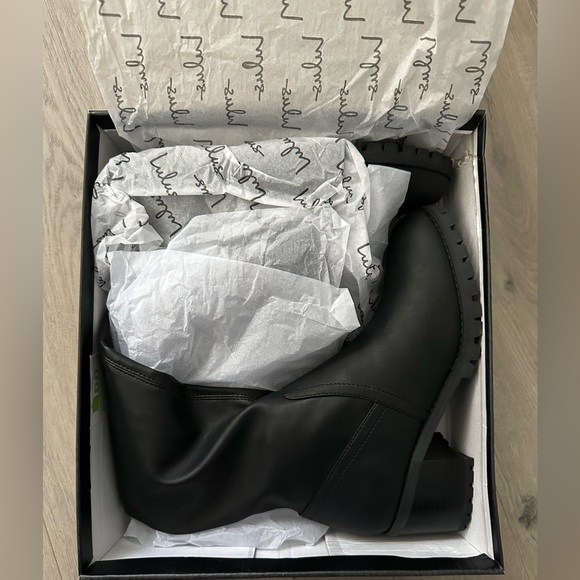 NEW WITH BOX Lulus Over the Knee Boots in Black - Picture 7 of 10
